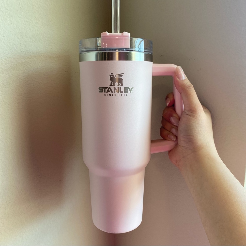 40 oz light pink Stanley cup